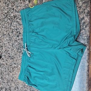 Athletic Works GREEN XXXL 22 NWT MESh Short pockets moisture wicking drawstring